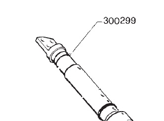 Sicam 300299 Вал рабочего кронштейна