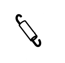 M&B 200514 Пружина рабочего кронштейна