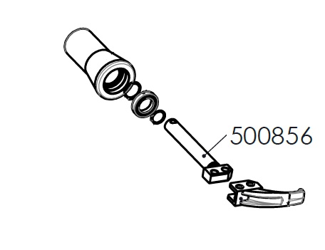 M&B 500856 Стержень монтажной головки DIDO 26 MV
