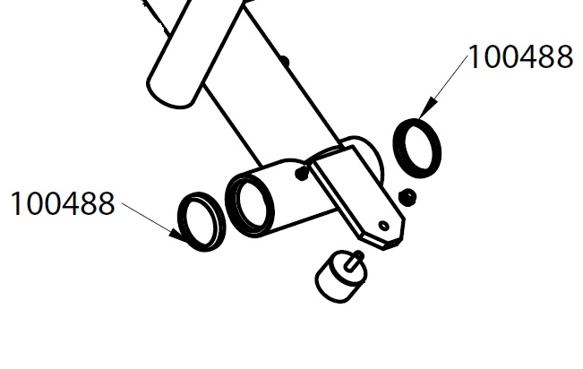 M&B 100488 Сальник рабочего кронштейна